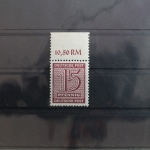 SBZ 133Y wb Oberrand postfrisch geprüft Ströh BPP #SQ052