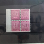 SBZ 136Y wc Viererblock postfrisch geprüft Ströh BPP #SP927