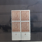 SBZ 126Y wd Viererblock postfrisch geprüft Ströh BPP #SP904