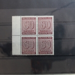 SBZ 137X wb Viererblock postfrisch geprüft Ströh BPP #SP918