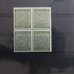 SBZ 135X wb Viererblock postfrisch geprüft Ströh BPP #SQ132