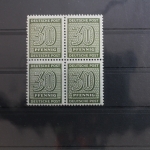 SBZ 135X wb Viererblock postfrisch geprüft Ströh BPP #SQ131