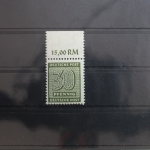 SBZ 135X wb Oberrand postfrisch geprüft Ströh BPP #SQ124