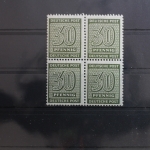 SBZ 135X wb Viererblock postfrisch geprüft Ströh BPP #SQ139