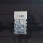 Sowjetische Besatzungszone 163AXb Oberrand postfrisch geprüft Ströh BPP #SS094