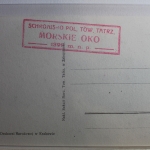 AK Tatra Czarny Staw i Morskie Oko z Drogi na Rysy ungebraucht #PF505