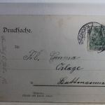 AK Deutschland Grußkarte 1910 gebraucht #PF509