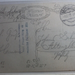 AK Deutschland Künstlerkarte - Halle - Hannah Petschau 1917 gebraucht #PF532