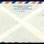 Polen Raketenpost Experimental-Rakete 1963 Krakau #JS530