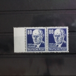 DDR 339va XI als waagerechtes Paar postfrisch geprüft Schönherr BPP #SU326