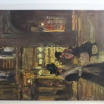 AK Deutschland Franz Skarbina - Studie ungebraucht #PF859