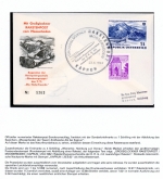 Österreich Raketenpost Grossglockner Mooserboden der D.R.G. 23.6.192 #KB511