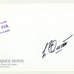 Sonderbeleg XXXI Congress of IAF, Tokio Autogramm Pham Thuan #KB518