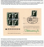 Sonderumschlag XXV. Int. Raumfahrtkongreß Autogramm Georgi S. Schonin #KB520