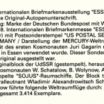 Autogrammbeleg mit Autopenunterschrift Vladimit A. Shatalov #KB525