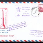 Polen Raketenpost Experimentalrakete 14.5.1961 AEROKLUB Krakowski #HD042