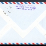 Polen Raketenpost Experimentalrakete 14.5.1961 AEROKLUB Krakowski #HD042