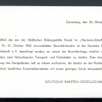 Bund Versuchsstart Rakete DRG 20.10.62 24. Versuchsreihe #HD044
