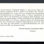 Bund Sonderbeleg Raketenpost für Miserior + Brot für die Welt #HD055