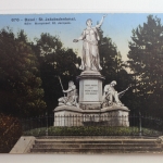 AK Basel St. Jakobsdenkmal 1929 gebraucht #PG120