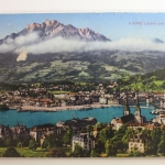 AK Luzern und Pilatus (2132 m) 1928 gebraucht #PG122