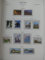 Europa, Cept 1956-1995 ** besammelt in 4 Leuchturm Alben #AAA75