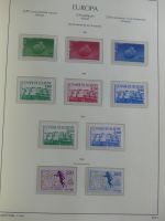 Europa, Cept 1956-1995 ** besammelt in 4 Leuchturm Alben #AAA75