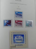 Europa, Cept 1956-1995 ** besammelt in 4 Leuchturm Alben #AAA75