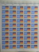 Deutschland Allgemein Bogen und Bogenteile in einer dicken Bogenmappe #AAA76