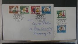 Deutschland Allgemein FDCs mit besseren im Lindner Binder #AAA83