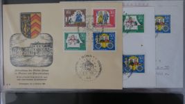 Deutschland Allgemein FDCs mit besseren im Lindner Binder #AAA83