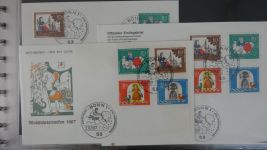 Deutschland Allgemein FDCs mit besseren im Lindner Binder #AAA83