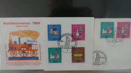 Deutschland Allgemein FDCs mit besseren im Lindner Binder #AAA83