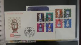 Deutschland Allgemein FDCs mit besseren im Lindner Binder #AAA83