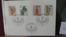 Deutschland Allgemein FDCs mit besseren im Lindner Binder #AAA83