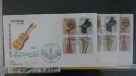 Deutschland Allgemein FDCs mit besseren im Lindner Binder #AAA83