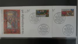Deutschland Allgemein FDCs mit besseren im Lindner Binder #AAA83
