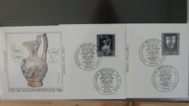 Deutschland Allgemein FDCs mit besseren im Lindner Binder #AAA83