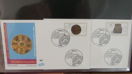 Deutschland Allgemein FDCs mit besseren im Lindner Binder #AAA83