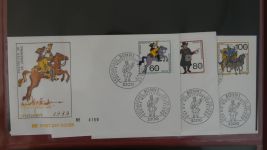 Deutschland Allgemein FDCs mit besseren im Lindner Binder #AAA83