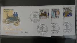 Deutschland Allgemein FDCs mit besseren im Lindner Binder #AAA83