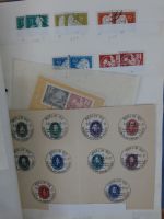 DDR/SBZ DDR haupts.** und gestempelt besammelt in 6 Einsteck-Ordnern #AAA85