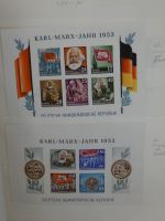 DDR/SBZ DDR haupts.** und gestempelt besammelt in 6 Einsteck-Ordnern #AAA85