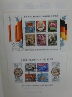 DDR/SBZ DDR haupts.** und gestempelt besammelt in 6 Einsteck-Ordnern #AAA85