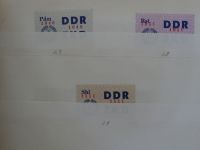 DDR/SBZ DDR haupts.** und gestempelt besammelt in 6 Einsteck-Ordnern #AAA85