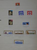 DDR/SBZ DDR haupts.** und gestempelt besammelt in 6 Einsteck-Ordnern #AAA85