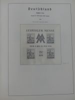 SBZ **/* und gestempelt teilbesammelt im Leuchtturm Vordruck #AAA88