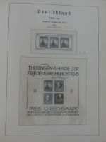 SBZ **/* und gestempelt teilbesammelt im Leuchtturm Vordruck #AAA88