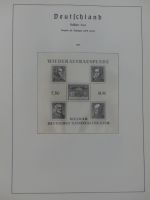 SBZ **/* und gestempelt teilbesammelt im Leuchtturm Vordruck #AAA88