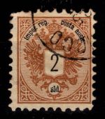 Österreich Levante 8 gestempelt mit Zahnfehler #DAW50